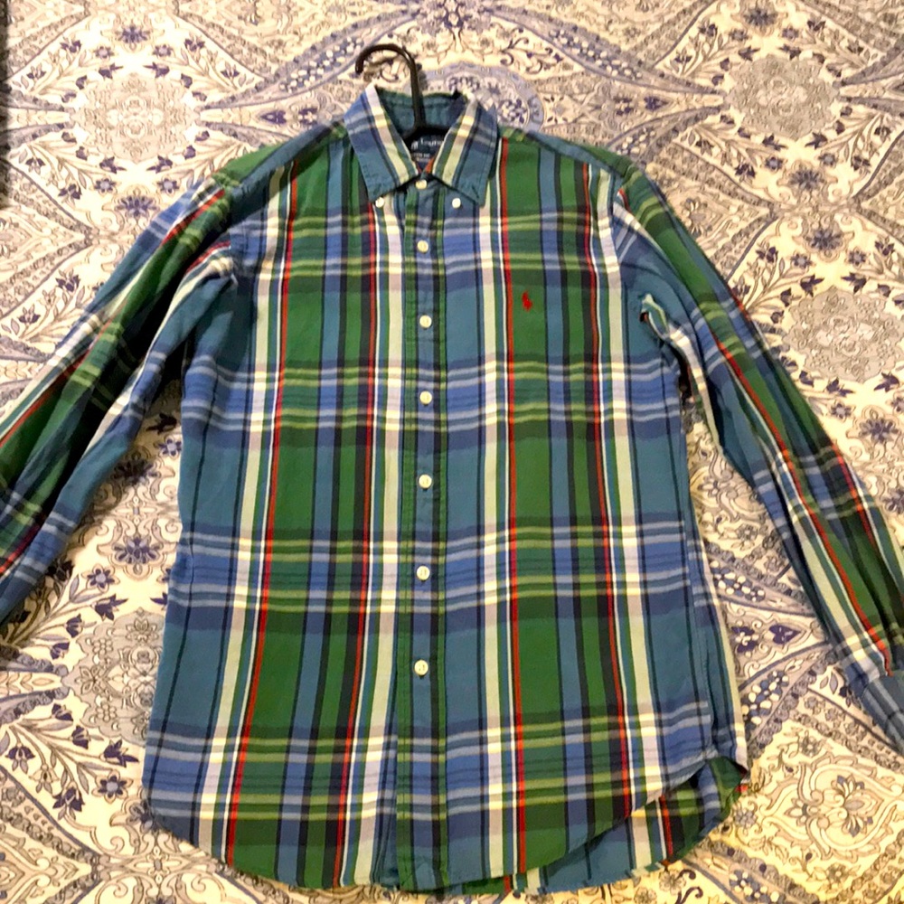 Polo by Ralph Lauren button up dress-shirt/flannel.